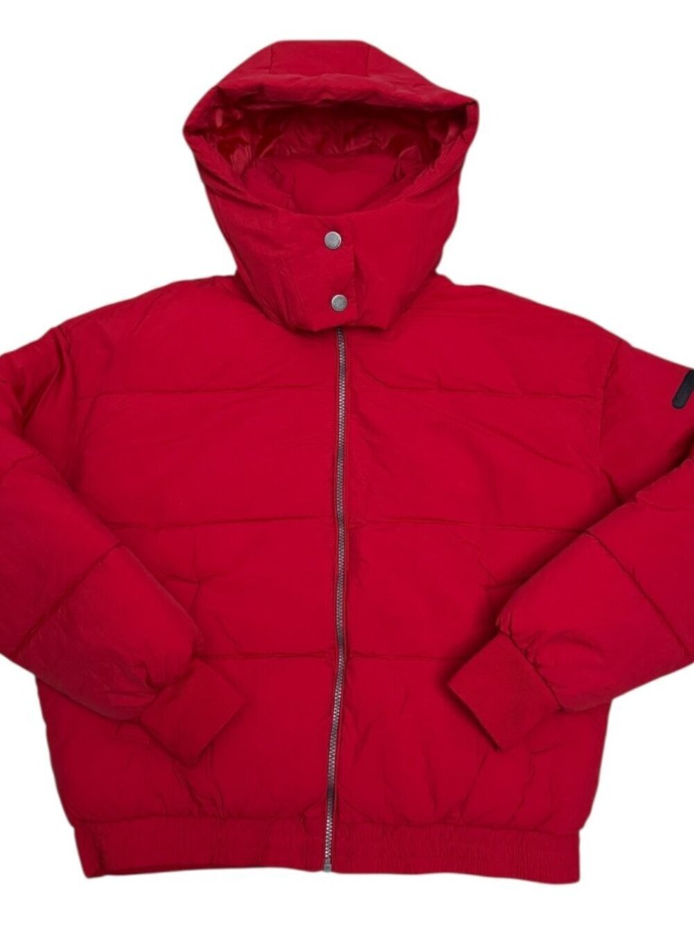 LUCKY BRAND Poly Fill Winter Puffer Parka Designer Jacket Coat Womens Small